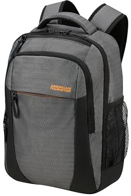 American Tourister Urban Groove - Laptop Rucksack 15.6 zoll, 46 cm, 20.5 L, Grau/Schwarz (Grey/Black)