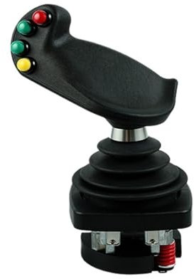 CAINV Contrôleur de Manette Le SMC83 est destiné aux véhicules et Rouleaux de Machines de Construction à Gauche et à Droite, Joystick de Type Hall importé Manette Industrielle