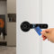 Fingerprint Door Lock, Smart Door Handle Lock with Type-C backup power port, Electronic Keypad Code Door Lock, Bluetooth Smart Deadbolt, Biometric Fingerprint Key Fobs Smartphone Access, for homes, ap