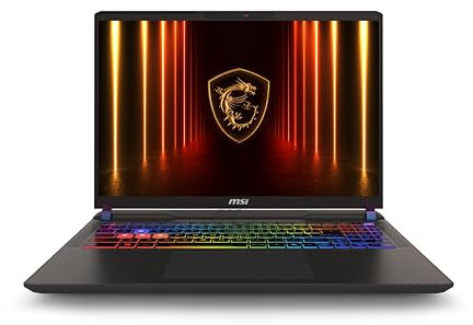 MSI Vector 16 HX AI 16” 144Hz FHD+ Gaming Laptop: Intel Core Ultra 7-255HX, NVIDIA Geforce RTX 5070Ti, 16GB DDR5, 512GB NVMe SSD, Thunderbolt 5, Wi-Fi 6E, Win 11 Home: Cosmo Gray A2XWHG-212US