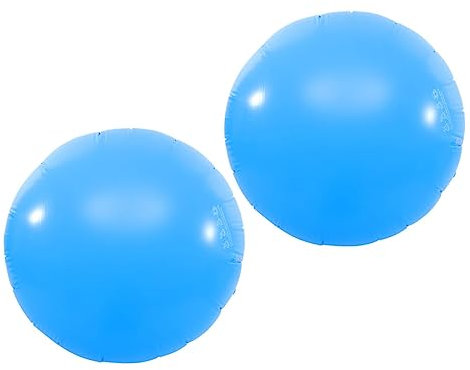 Kisangel 1 Satz Schwimmkissen Schaum Schwimmbecken Aufblasbare Luftmatratze Liege Pool-Kissen-Kissen Blau Coop Schwimmt Pool Aufblasbar Aufblasbares Kissen Wanne Terrassenzelt Blue PVC 2st
