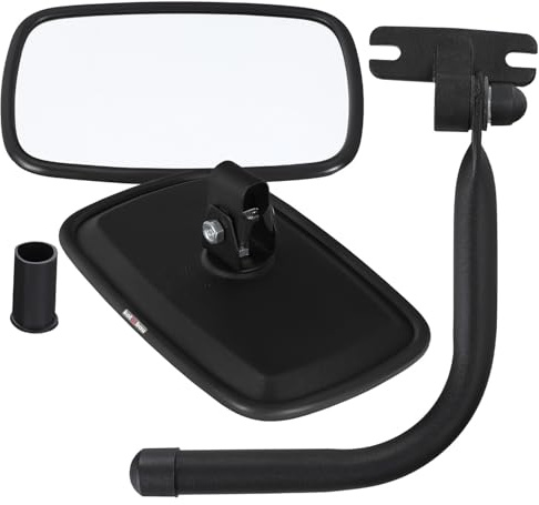 KOTARBAU® Traktor-Spiegel Universal 14,5 x 23 cm PVC mit Spiegelarm Außenspiegel für Traktor LKW Landmaschinenspiegel mit Halterung Spiegel-Arm Spiegelstange Landwirtschaft Spiegelhalterung