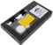 Angoily VHS-C - Adattatore per cassette compatibile con videocamere JVC e VHS-C, non compatibile con MiniDV Hi8 da 8 mm