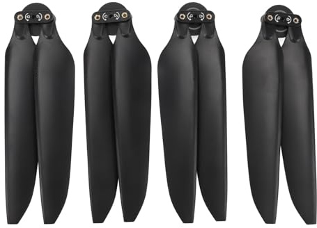 RiToEasysports Drohnen Propeller, Drohnen Rotor Ersatz Klingen mit Erhöhter Flugs Tabilität PC-Material für 4T