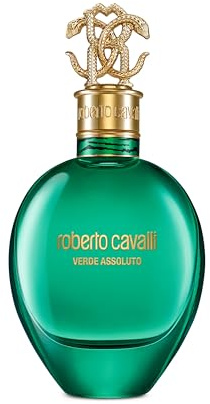 ROBERTO CAVALLI Signature Verde Assoluto, Eau de Parfum für Damen, Holzig-Vanillig-Blumiger Duft, 30 ml