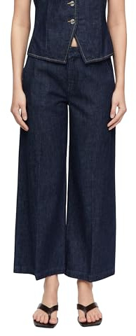 Comma Damen Culotte Denim Wide Leg 7/8 2182074