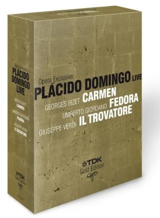 Placido Domingo Live - Gold Edition [4 DVDs]