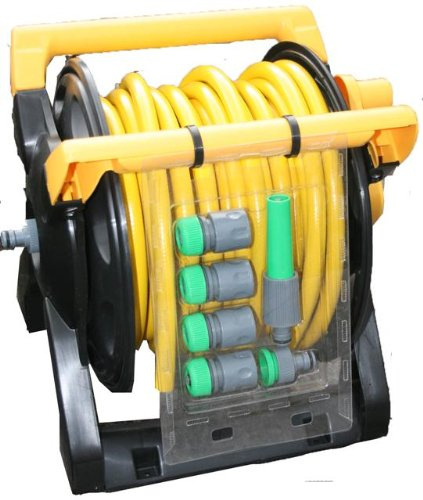 TOOLMAN 25metre Hose Pipe & Reel