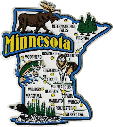 Minnesota - Magnet by Flagline