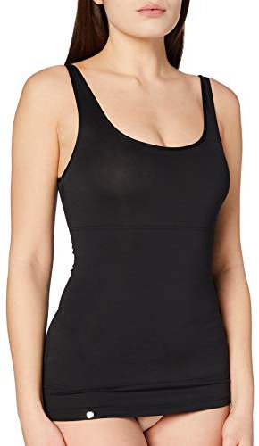 Triumph Damen Unterhemd, Trendy Sensation Shirt 02, Schwarz (Black), Gr. 38 (M)