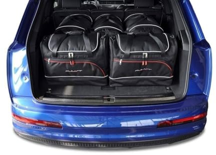 KJUST Dedizierte Kofferraumtaschen 5 stk kompatibel mit AUDI Q7 II (4M) 2015+