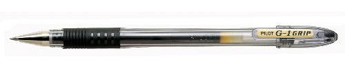 G107 Grip Gel Rollerball 0.7 mm - Black (Pack of 12 )