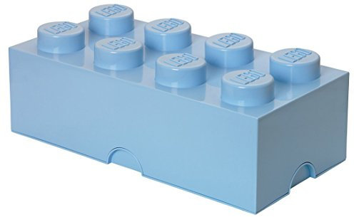 Lego Storage Brick 8 Large Lt Royal Blue