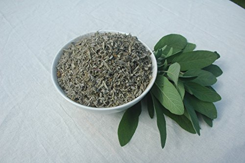 Naturix24 – Salbeitee, Salbeiblätter geschnitten – 250 g Beutel