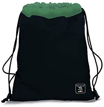 Gym Rpet Recycled Turnbeutel Nero/Verde