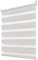 Deswell Doppelrollo Klemmfix ohne Bohren Leinen B80 x H120 cm (Stoffbreite 76cm) Rollos für Fenster ohne Bohren für Fenster mit Lichtdurchlässig & Verdunkelnd/Höhe Stufenlos Verstellbar