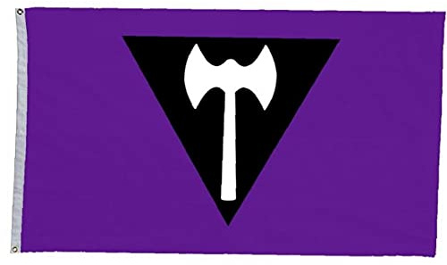 PiniceCore 90 * 150cm Rainbow Flagge Butch Labrys Lesbische Stolzflagge Hängen Für Dekoration