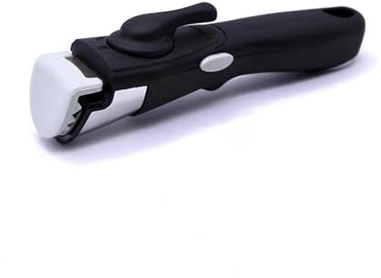 MENASTYL - Maniglia rimovibile universale in bachelite - 7930105 - manico nero per padella e padella