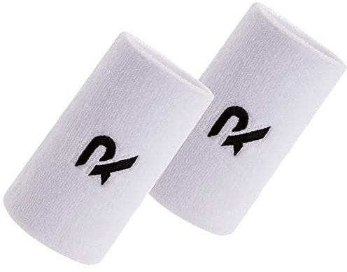 Raquex Baumwoll Armbänder - Weiches, dehnbares Baumwollmaterial. 8 cm oder 13 cm breit. Sport-Schweißbänder für Männer und Frauen 7 Farben zur Auswahl