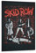 XINGSHANG Skid Row Poster Rockband Poster Musikposter Leinwand Wandkunst Poster Dekorativ Modern Home Print Bild Kunstwerke Poster 08x12inch (20x30cm)