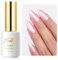 Vernis à ongles en gel, 1 pcs 15 ml de couleur perle rose clair trempage de la LED UV Nail Gel Polish Nail Art Starter Manucure Salon Diy à la maison Lampe à ongles nécessaires