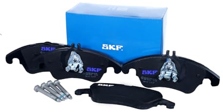 SKF Scheibenbremse Bremsbelag VKBP 80123-4er Set - Position Vorderachse Höhe 93mm Länge 203mm Breite 131mm Dicke 19mm - OE Qualität
