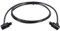 sourcing map Fiber Optic Audio Cable Double 90 Degree Digital Audio Optic Cable 3.3FT Long TOS Optical Link Cable PVC Plastic Connector for TV DVD Amplifier Stereo Black