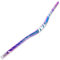 Mountainbike Lenker Aluminiumlegierung Bunte Regenbogen MTB Riser Lenker AM XC DH Racing Rise Lenker 31,8mm* 780mm (A)