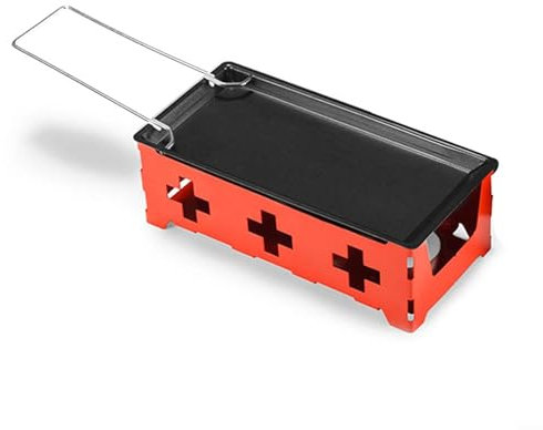 Cheese Melter Raclette Grill, Cheese Oven,Cheese Raclette Grill, Portable Non-Stick Cheese Raclette Rotaster Baking Tray Stove Handle Cheese Plate Baking Tools Cheese Tray