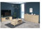 Ensemble Table basse avec coffre, Meuble Tv et Buffet - BETTY - Panneau de particules - Décor Chene - PARISOT