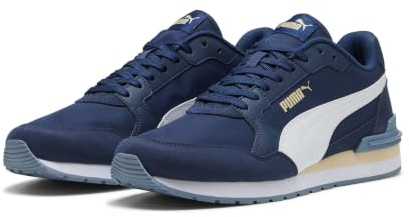 Puma Unisex ST Runner Adult NL Sneakers, V4 Persian Blue White-Canvas, 39 EU