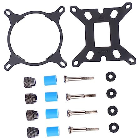 TINEASUR 1set Supporto Per Radiatore Cpu Lga Bracket Di Montaggio Durevole Per Raffreddamento Ad Compatibile Con Schede Madri Facile Installazione e Struttura Professionale