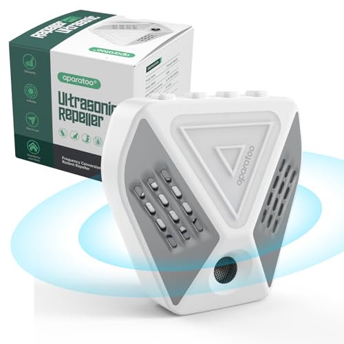 Repellente Ultrasuoni,4 Modalità Repellente Ultrasuoni per Zanzare, Ultrasuoni per Topi da Esterno e da Interno,Ultrasuoni per Zanzare,Ultrasuoni per Topi Zanzare,modalità Silenziosa Luce notturna LED