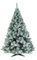 Albero di Natale, 60 cm Verde Innevato Artificiale, 90 Punte Ø 20 cm Snow, Decorazioni Casa Ambiente Natalizio