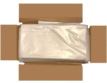 BUYERS POINT | Clear Wheelie Bin Liners- Refuse Sacks | Large Heavy Duty Bin Bags| 10kg Capacity| Tear Resistant Bags| 270litres Waste Recycling Rubbish Dustbin Bags | Domestic & Commercial Use