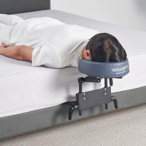 Adjustable Face Down Pillow for Post-Surgery Recovery - Home Use Sleeping Mattress Top Massage Kit with Comfortable Headrest Cradle, Ideal for Eye Surgery, Back Pain & Relaxation Therapy (Royal Blue)