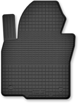 Wielganizator Gummimatte Fahrerseite passend für Volkswagen Golf VI (2011-2016) Cabrio | bessere Passform als universelle Matten | Schwarz | Hergestellt in Polen
