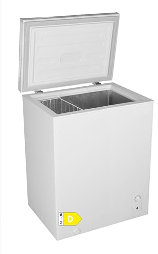 PKM Gefriertruhe | 137 Liter Nutzinhalt | Eistruhe | Kühltruhe +2°C -> +10°C | Inverter Kompressor | kompakte Abmessungen | Temperaturbereich von <-26°C bis +10°C