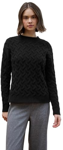 Street One Studio Damen Pullover mit Zopfmuster