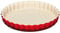 Le Creuset Tarte-Form, Ø 24 cm, Steinzeug, Kirschrot