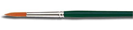 Kreul 721020 - Pinceaux universels Basic Synthetics en Poils de Nylon Fins, Ronds, Taille 00, pour l'art, Les Loisirs, l'école et la Grande consommation