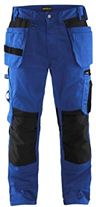 Blakläder 155518608599C148 Handwerker Bundhose Größe in kornblau/schwarz, C148