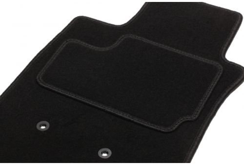 Tapis 406 Coupe, 2 Avants + 2 arrieres + 1 coffre NOIR, du 05.97 au 10.04 sur mesure. Gamme Tapis LUXE GT