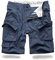 Trooper Shorts Lightning Edition Navy - M