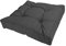 POKAR Loungekissen Sitzkissen Sitzauflagen Stuhl Stuhlkissen für Stuhl Rattanmöbel Gartenmöbel Kissen Outdoor Sitzpolster Lounge Polster 50x50x10 cm, Anthrazit
