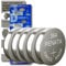 SR621SW Watch Batteries - 5 x Renata 364 Swiss Made Equivalent to SR621SW Replacement Cell Button Battery Pack for Watches with Fitting Guide