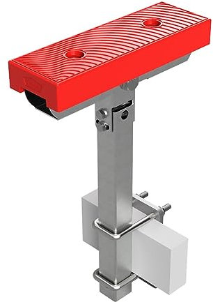 SUPROD Bootsauflage Langauflage PU-Auflage Bootstrailer Sliphilfe Polyurethan PAD300-TPU, 300x100 mm, rot