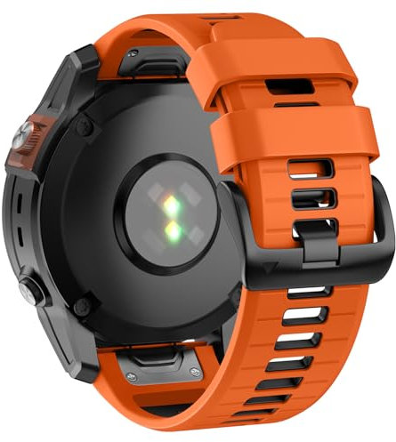 U-LIMVE Armband für Garmin Fenix 6 Pro/Fenix 6/Fenix 7/Fenix 7 Pro/Fenix 8 47mm/Fenix E/Fenix 5/Epix Pro 47mm, QuickFit 22mm Silikon Ersatzarmband