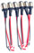 Bstenke 6 Stück 1157 BAY15D LED-Leuchtmittel, Stecker, vorverdrahteter Stecker, Kabelbaum-Adapter, Stecker für Autoscheinwerfer, Blinker, Rücklicht