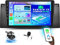 OiLiehu 4+64G 8 Core Android 13 2 DIN Radio Wireless Carplay Android Auto para BMW X5 E53 1999-2005 Pantalla Radio Coche 9 Pulgadas con Mirror Link Bluetooth GPS FM RDS WiFi SWC DSP/EQ+Cámara